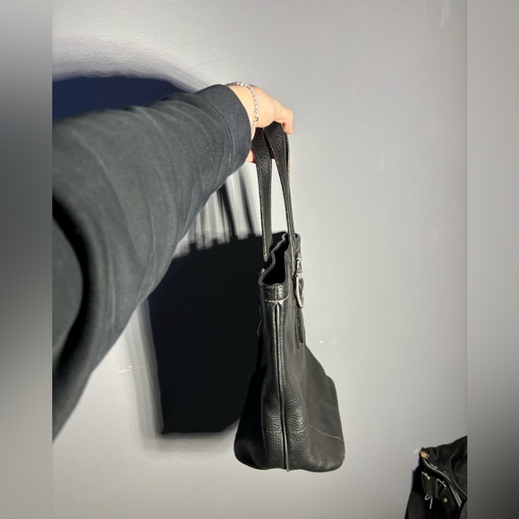 Vintage Coach 9600 Hamilton Pebbled Leather Tote Bag - Picture 3 of 8